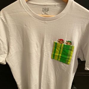 COPY - Uniqlo Mario and Luigi Pocket Square Tee
